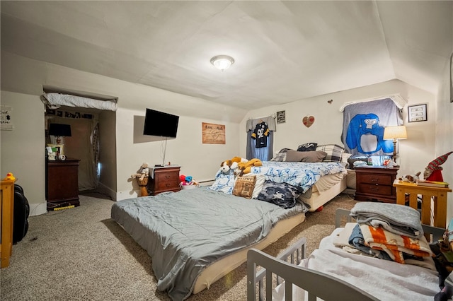 432-434 E Chestnut St E, Washington Boro, PA 15301 - bedroom featuring carpet flooring and lofted ceiling
