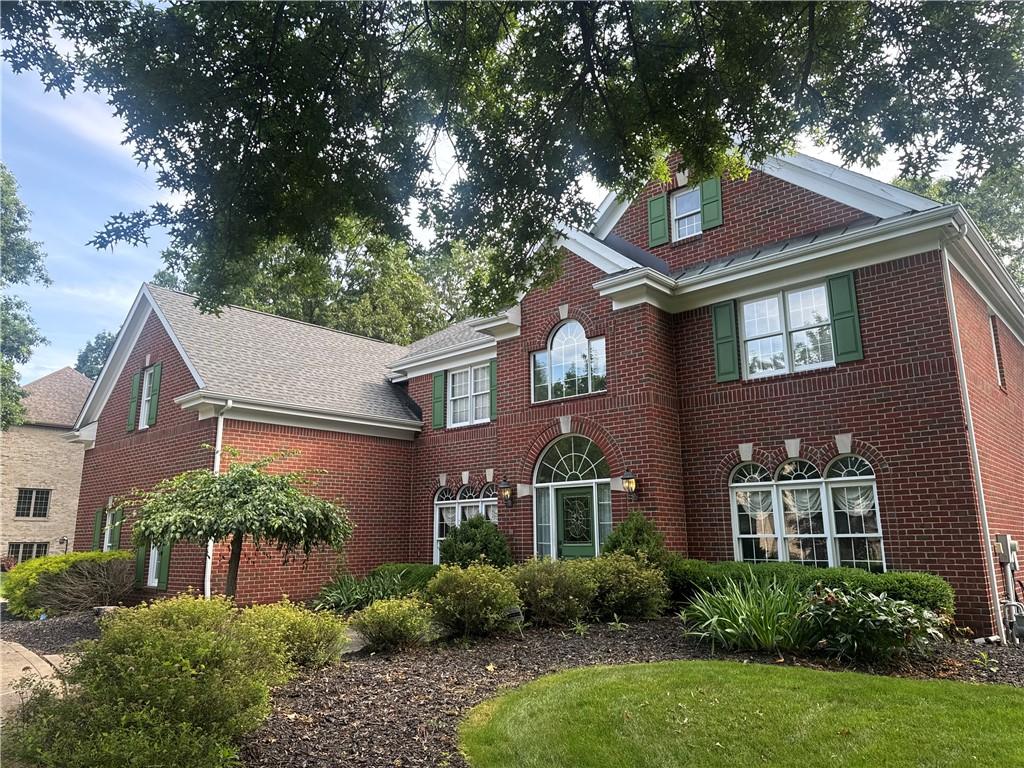 115 Lyndhurst Cir, Pine Twp, PA 15090 - colonial-style house with brick siding