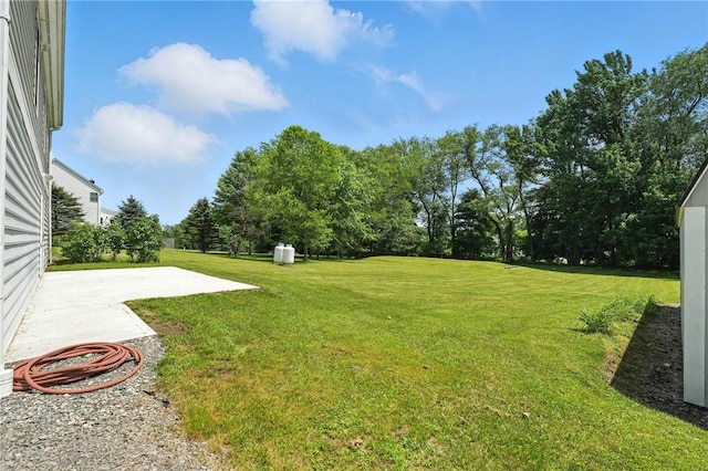 202 Ringneck Meadow Dr, Worth Twp, PA 16057 - view of green lawn with a patio