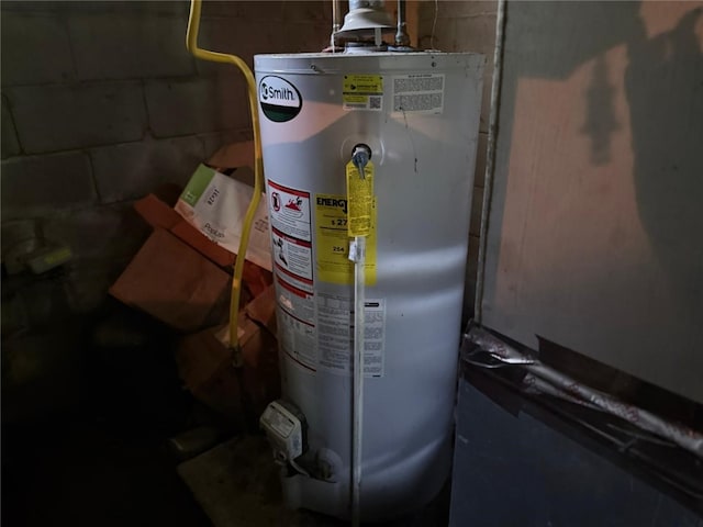 2425 Degenhardt Rd, Hampton, PA 15044 - utility room featuring gas water heater