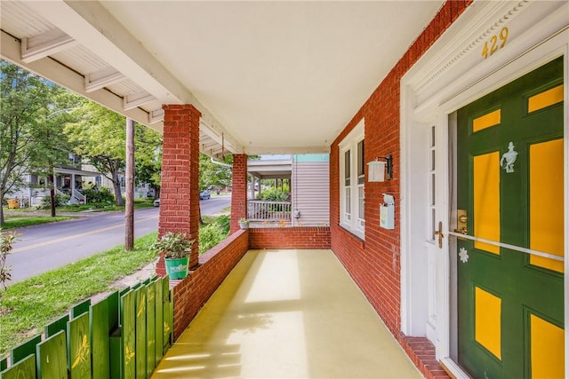 429 S Center Ave, Somerset Boro, PA 15501 - view of covered porch