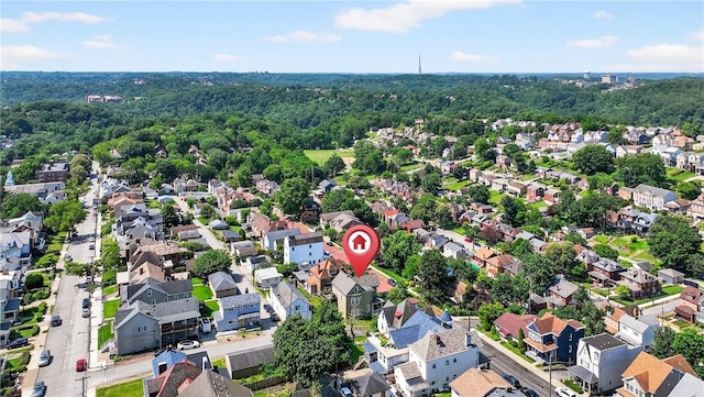 201 La Belle St, Mt Washington, PA 15211 - aerial view of residential area
