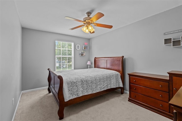 294 Connoquenessing Main St, Connoquenessing Boro, PA 16033 - carpeted bedroom featuring baseboards and a ceiling fan