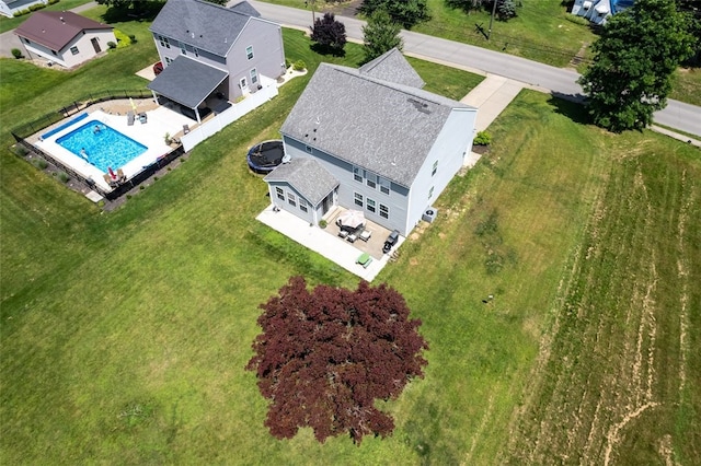 294 Connoquenessing Main St, Connoquenessing Boro, PA 16033 - bird's eye view of a pool area