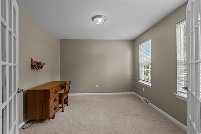 294 Connoquenessing Main St, Connoquenessing Boro, PA 16033 - unfurnished office featuring light colored carpet and baseboards
