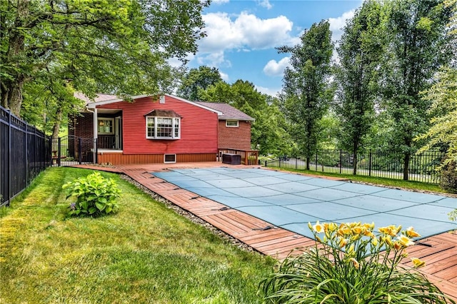 3912 Milton Dr, Richland, PA 15044 - view of swimming pool featuring a deck