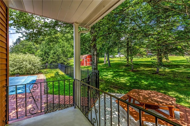 3912 Milton Dr, Richland, PA 15044 - view of balcony
