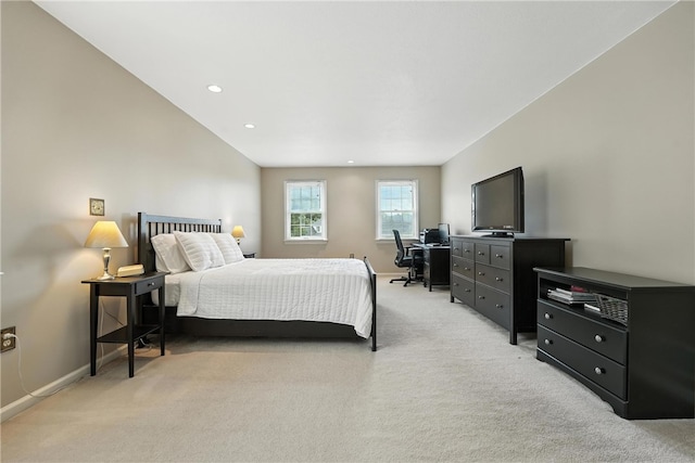 708 Reiser Ct, Cranberry Twp, PA 16066 - bedroom with light colored carpet and recessed lighting