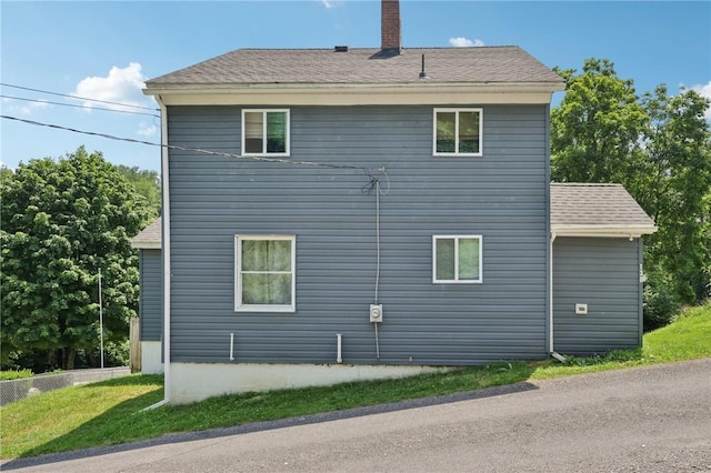 130 Pershing Blvd, Nemacolin, PA 15351 - view of side of property with a chimney