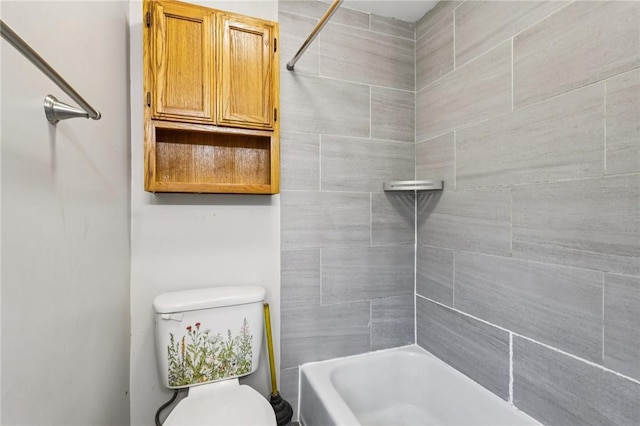130 Pershing Blvd, Nemacolin, PA 15351 - full bathroom featuring toilet and bathtub / shower combination