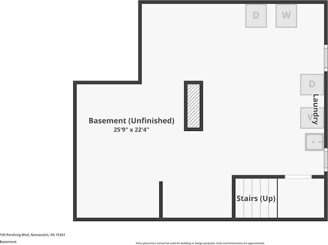 130 Pershing Blvd, Nemacolin, PA 15351 - view of room layout