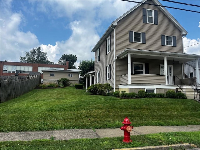15 S 7th St, Youngwood, PA 15697 - view of front of home with covered porch