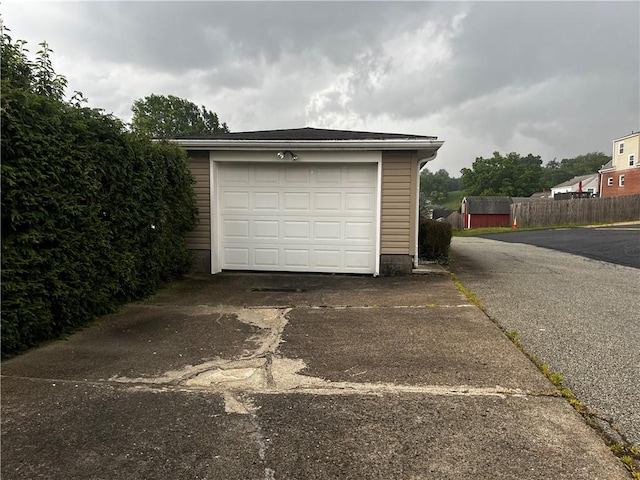 15 S 7th St, Youngwood, PA 15697 - garage with asphalt driveway