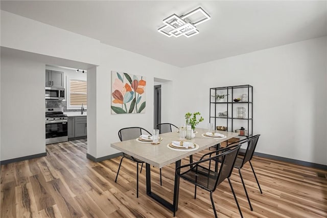 323 N Balph Ave, Ross Twp, PA 15202 - dining room featuring light wood finished floors