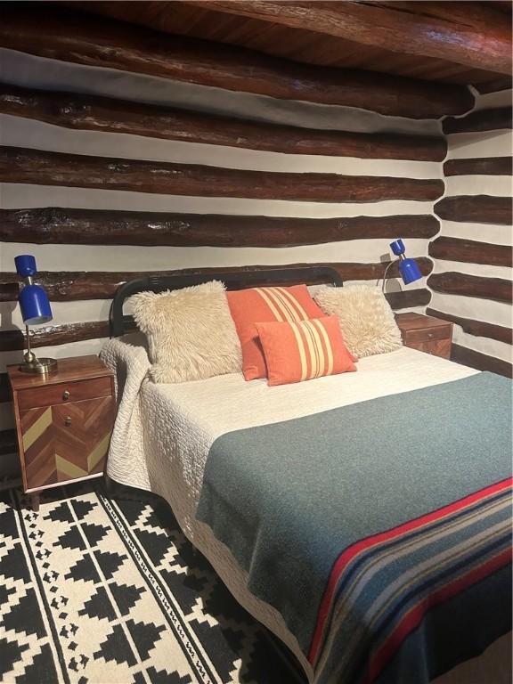 7 Deer Lake Trl, Wharton Twp, PA 15421 - bedroom featuring wood ceiling