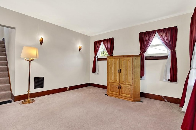 4214 Northern Pike, Monroeville, PA 15146 - unfurnished room featuring stairway and light carpet