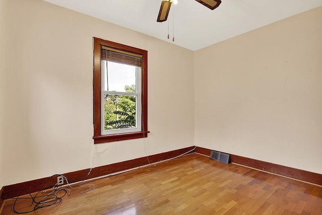 4214 Northern Pike, Monroeville, PA 15146 - unfurnished room featuring wood finished floors and ceiling fan