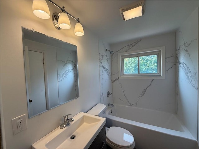 3170 Dutch Ridge Rd, Brighton Twp, PA 15009 - full bathroom with vanity and shower / tub combination