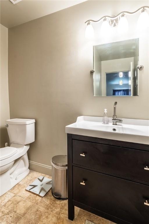 2207 Kenzie Dr, Robinson Twp, PA 15205 - half bath featuring toilet and vanity