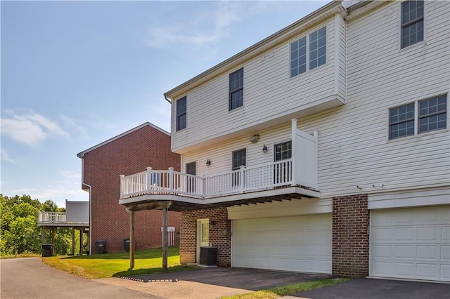 371 Marshall Heights Dr, Marshall, PA 15090 - view of front facade featuring brick siding, an attached garage, and driveway