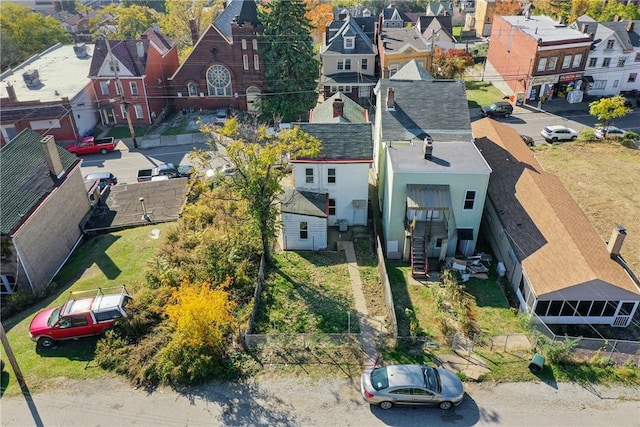 2219 Arlington Ave, South Side, PA 15210 - aerial perspective of suburban area