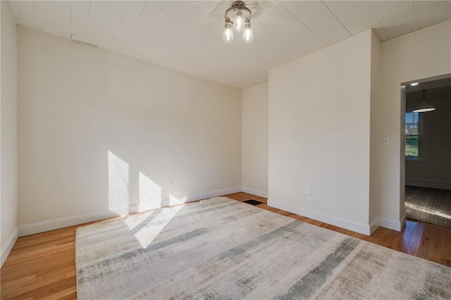 2219 Arlington Ave, South Side, PA 15210 - empty room with wood finished floors