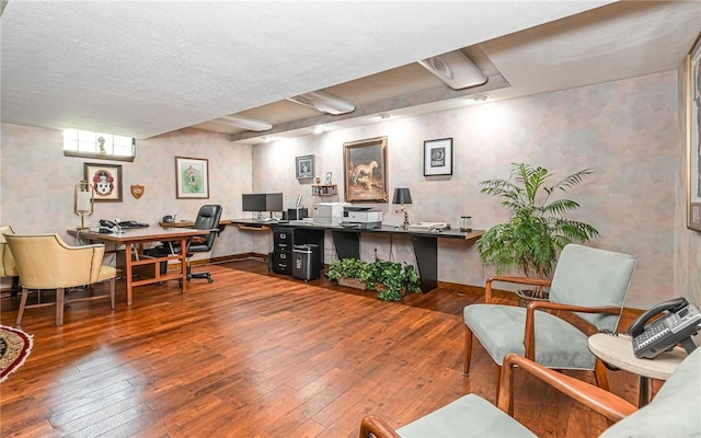 130 Killarney Rd, Pine Twp, PA 15090 - office space with hardwood / wood-style floors and baseboards