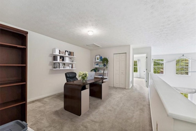 103 Sparrow Ln, Buffalo Twp, PA 16055 - office space with light carpet and a textured ceiling