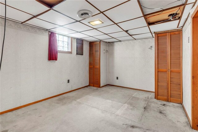 3405 Willett Rd, Baldwin Boro, PA 15227 - below grade area featuring baseboards and carpet floors