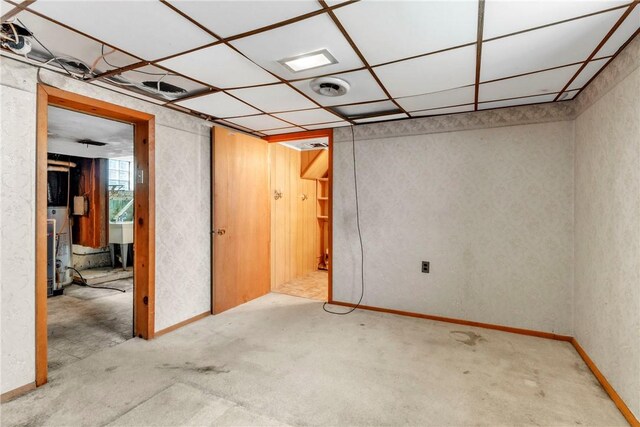 3405 Willett Rd, Baldwin Boro, PA 15227 - basement with carpet and baseboards