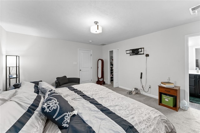 106 Morgan Dr, South Strabane, PA 15301 - carpeted bedroom with baseboards and connected bathroom