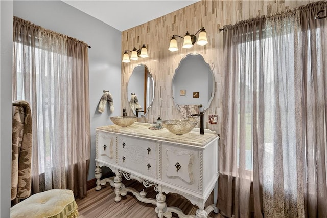 160 Railroad St, Hempfield Twp, PA 15665 - bathroom with double vanity and plenty of natural light