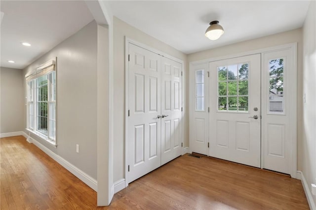 200 Neville, Edgeworth, PA 15143 - entrance foyer featuring light wood-style floors and recessed lighting