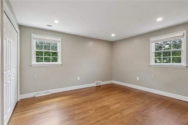 200 Neville, Edgeworth, PA 15143 - unfurnished bedroom featuring light wood-style flooring, recessed lighting, and a closet