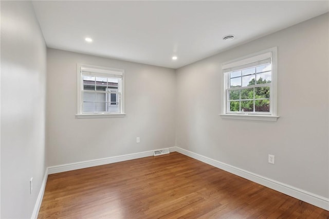200 Neville, Edgeworth, PA 15143 - unfurnished room with wood finished floors and recessed lighting