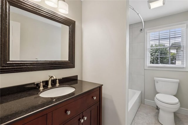 200 Neville, Edgeworth, PA 15143 - full bathroom featuring vanity, tile patterned flooring, and bathtub / shower combination