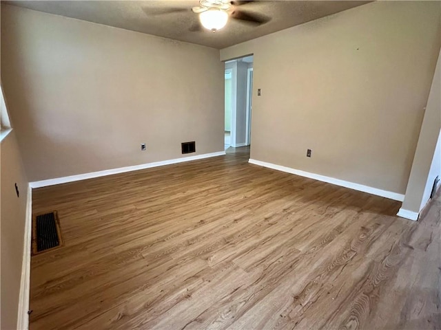3329 Recker Dr, Baldwin Boro, PA 15227 - spare room featuring wood finished floors and ceiling fan