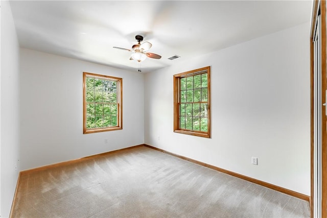 479 Bell Run Rd, Waynsbrg/Frankln Twp, PA 15362 - unfurnished room with carpet and ceiling fan