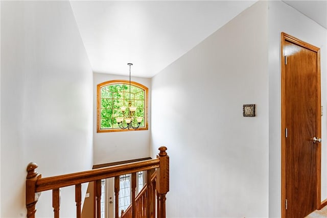 479 Bell Run Rd, Waynsbrg/Frankln Twp, PA 15362 - hall featuring an upstairs landing
