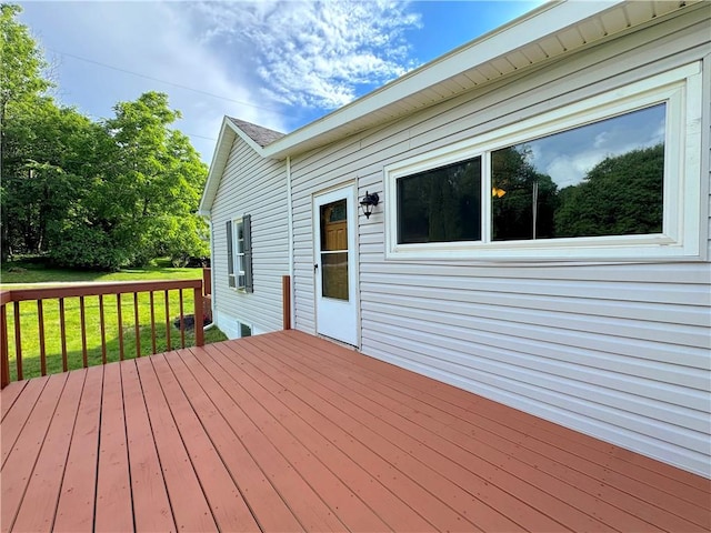 81 Baltimore St, Irwin, PA 15642 - wooden deck with a yard