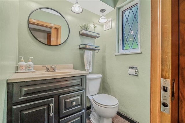 310 Glaser Ave, Bellevue, PA 15202 - bathroom with toilet and vanity