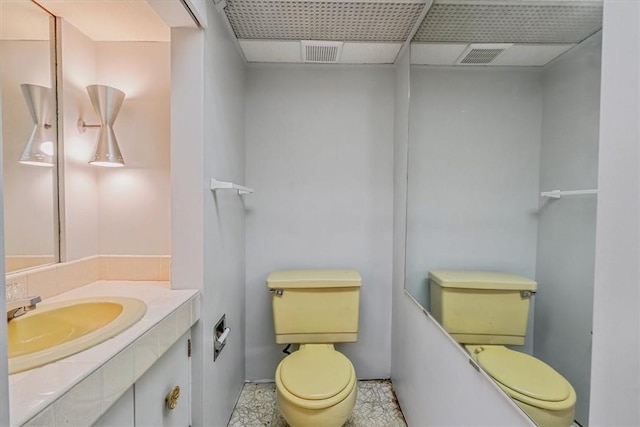 310 Glaser Ave, Bellevue, PA 15202 - bathroom with toilet and vanity