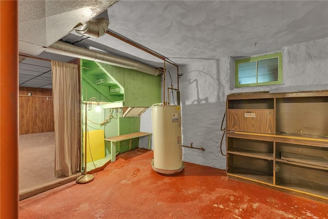 248 Shaffer Rd, North Sewickley Twp, PA 15010 - unfinished basement with water heater