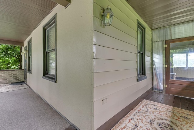 248 Shaffer Rd, North Sewickley Twp, PA 15010 - doorway to property with a porch