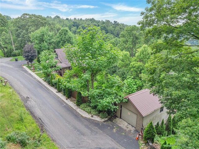 248 Shaffer Rd, North Sewickley Twp, PA 15010 - view of subject property with a heavily wooded area