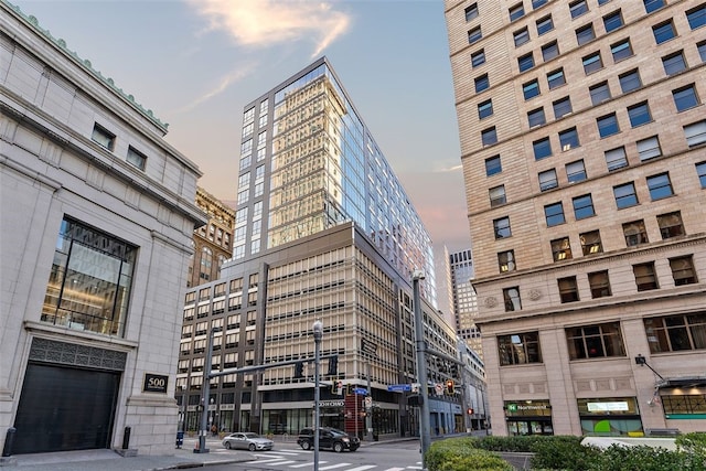 350 Oliver Ave Unit 1301/1401, Downtown Pgh, PA 15222 - view of property at dusk