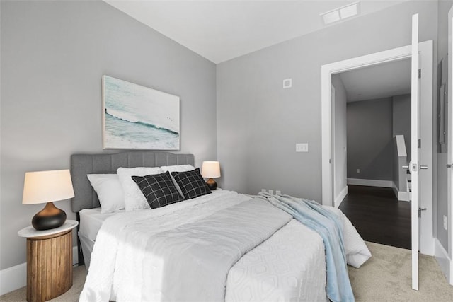350 Oliver Ave Unit 1301/1401, Downtown Pgh, PA 15222 - bedroom featuring carpet and baseboards