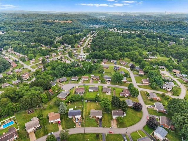 809 Limestone Dr, Shaler, PA 15101 - aerial perspective of suburban area with a forest