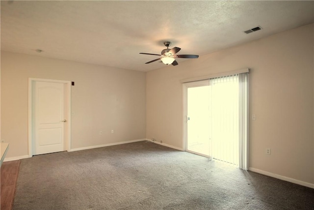 900 Hidden Ridge Ct Unit 202, South Park, PA 15129 - empty room featuring carpet and a ceiling fan