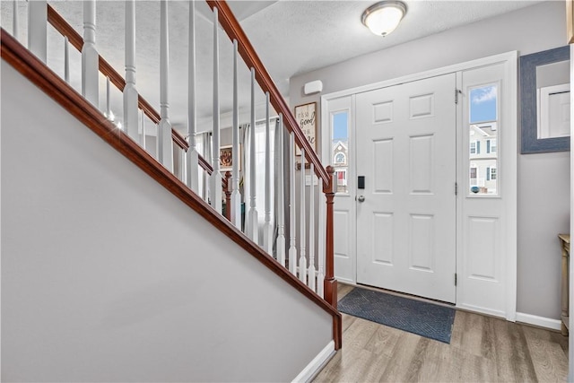 421 Colt Cir, Findlay Twp, PA 15026 - entryway with wood finished floors and stairway